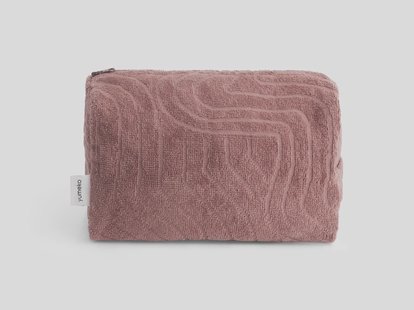 Yumeko Toilettas velours blush rose 100% biologisch katoen, velours