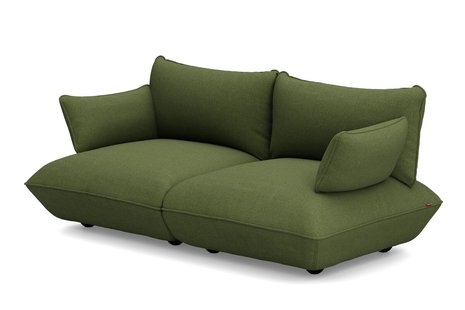 fatboy Sumo Sofa Medium Boucle Gerecycled - bladgroen