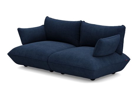 fatboy Sumo Sofa Middelgroot Koord Gerecycled - deep blue