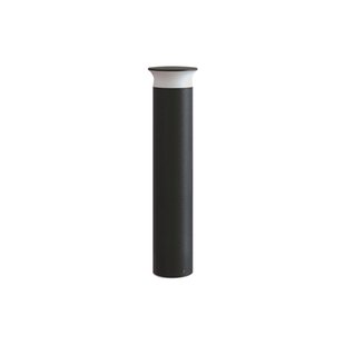Integral LED Bollards - buitenpaal - Ø 10,7 x 80 - 9W LED incl. - IP65 - antraciet - warm witte lichtkleur