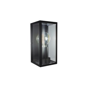 Integral LED Prato - buiten wandlamp - 11,5 x 11,3 x 23,7 cm - 20W - IP44 - zwart