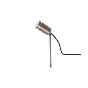 Integral LED Moroni - grondspot  op piek - 6 x 6 x 37,2 cm - 1 x GU10 - IP65 - antraciet