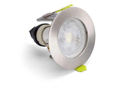 Integral LED Evofire 72 - inbouwspot - Ø 72 mm, Ø 60 mm inbouwmaat - satijn nikkel