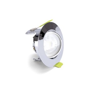 Integral LED Evofire 85 - kantelbaar inbouwspot - Ø 85 mm, Ø 70 mm inbouwmaat - IP65 - verchroomd
