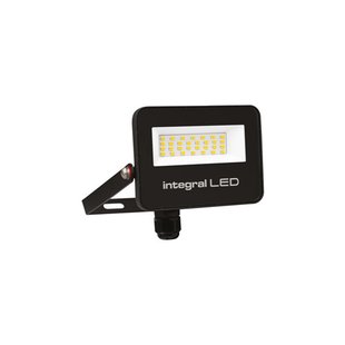 Integral LED Super Slim 2 - verstraler met bewegingssensor en afstandsbediening - 18,6 x 3,1 x 17,8 cm - 20W LED incl. - IP67 - mat zwart