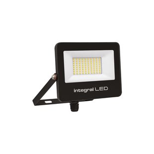 Integral LED Super Slim 2 - verstraler met bewegingssensor en afstandsbediening - 22,2 x 3,5 x 24,4 cm - 50W LED incl. - IP67 - mat zwart
