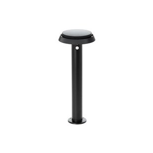Integral LED Bollard - tuinpaal met bewegingssensor en oplaadbare batterij - 20 x 20 x 50 cm -  6W LED incl. - IP65 - zwart