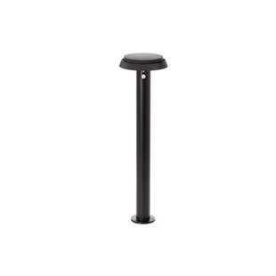 Integral LED Bollard - tuinpaal met bewegingssensor en oplaadbare batterij - 20 x 20 x 70 cm -  6W LED incl. - IP65 - zwart