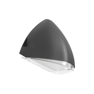 Integral LED Cobra Midi - buiten wandlamp met 3 uur noodstroom - 16 x 13 x 28,5 cm - 28W LED incl. - IP65 - antraciet