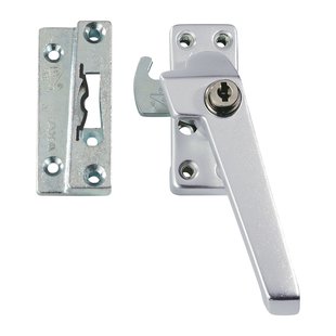 Axa – Raamslot – 3319 – Afmetingen 105 X 40 Mm – Skg1 – Zilver Rechts