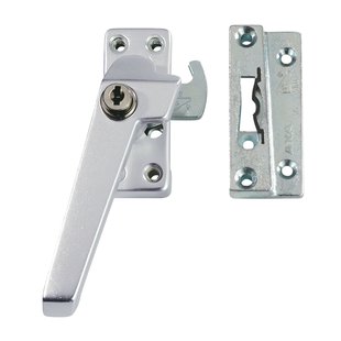 Axa – Raamslot – 3319 – Links – Afmetingen 105 X 40 Mm – Skg1 – Zilver