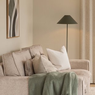 Globen Lighting vloerlamp Cannes, groen, metaal, 140 cm