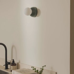 Globen Lighting wandlamp Torrano 13, groen, glas, IP44