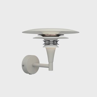Diablo wandlamp, zand/brons, Ø 20 cm metaal, G9 Belid - Woonkamer - Designer - 1 lamp