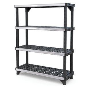 Keter Stellingkast - Fused - 152,4x122,1x45,7cm - Draagkracht 180kg - Zwart