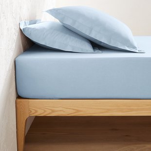 Effen hoeslaken in tergal, omslag 25 cm, Scenario