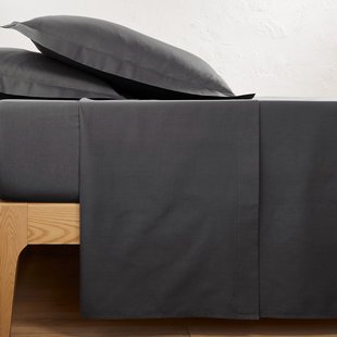 Effen plat laken in tergal, Scenario