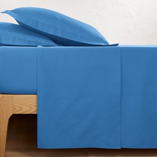 Effen plat laken in tergal, Scenario