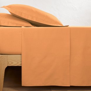 Effen plat laken in tergal, Scenario