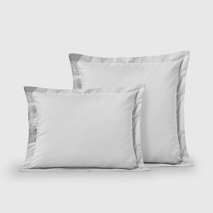 Kussensloop in katoen met platte volant, Scenario