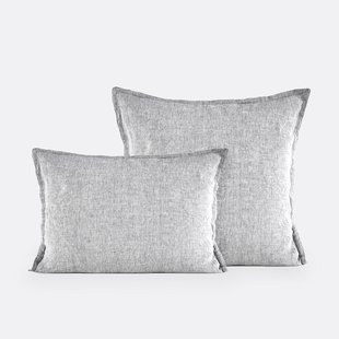 Kussensloop in gewassen linnen, Linot