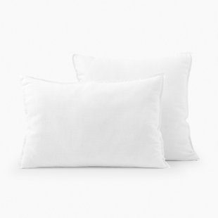 Kussensloop in gewassen linnen, Elina