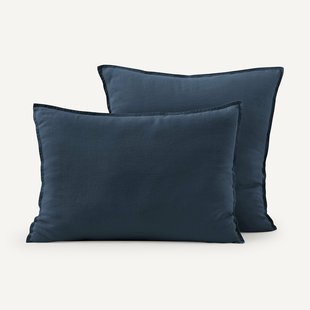 Kussensloop in gewassen linnen, Elina