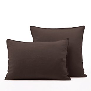 Kussensloop in gewassen linnen, Elina