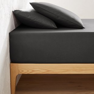 Effen hoeslaken in tergal, omslag 32 cm, Scenario