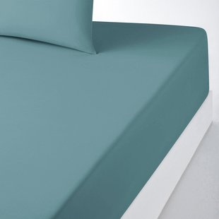 Effen hoeslaken in tergal, omslag 32 cm, Scenario