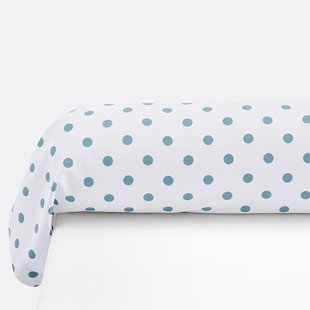 Bolstersloop in zuiver katoen met stippenprint, Clarisse