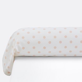 Bolstersloop in zuiver katoen met stippenprint, Clarisse