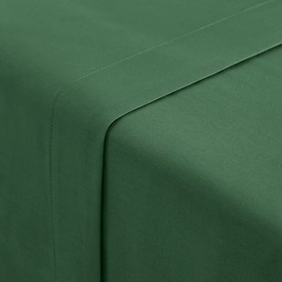 Effen plat laken in perkalkatoen Scenario