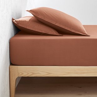 Hoeslaken in perkalkatoen, omslag 30 cm Scenario