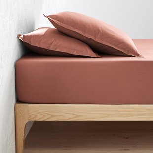 Hoeslaken in perkalkatoen, omslag 30 cm Scenario