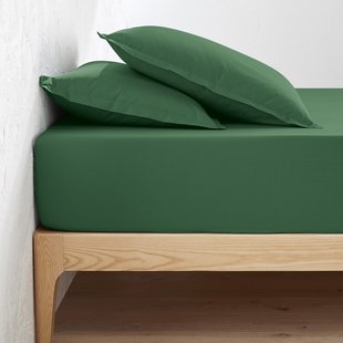 Hoeslaken in perkalkatoen, omslag 30 cm Scenario