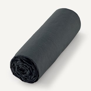 Hoeslaken voor topdekmatras in gewassen linnen, Elina