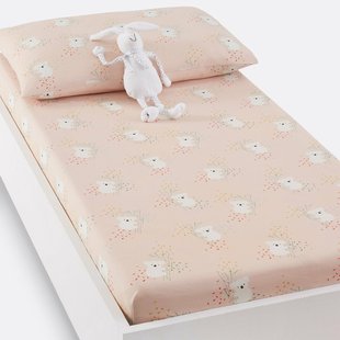 Hoeslaken in katoen, omslag 17 cm, Louisa