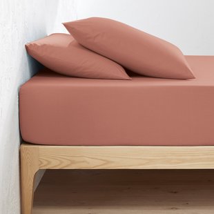 Hoeslaken in bio perkalkatoen Scenario