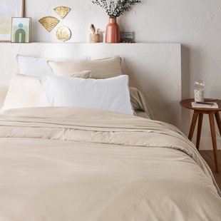 Effen dekbedovertrek in gewassen katoen, Scenario