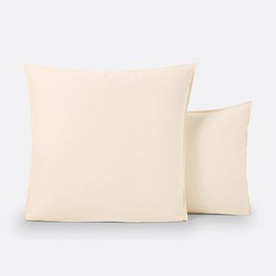 Effen kussensloop in gewassen katoen, Scenario