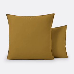 Effen kussensloop in gewassen katoen, Scenario