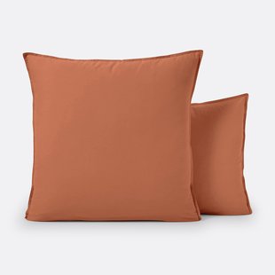 Effen kussensloop in gewassen katoen, Scenario