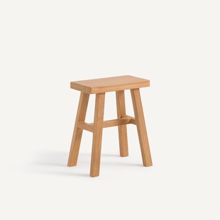 Kruk in massief teak, Fagfred