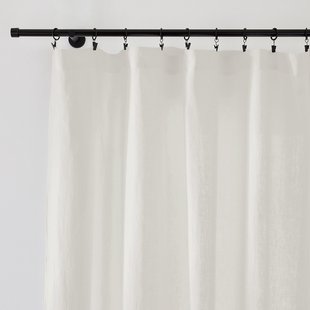 Gordijnpand in gewassen linnen, Onega