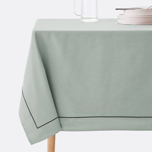 Tafelkleed in gewassen linnen/katoen Métis Bourdon