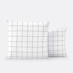 Kussensloop in gewassen katoen Monille