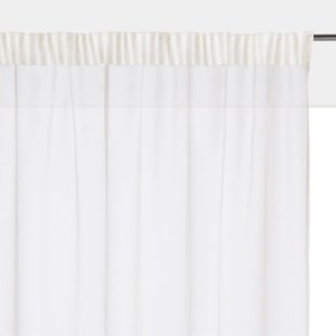 Gordijn met aangerimpelde bies en golf, LIMPO