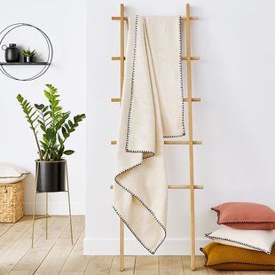 Plaid in gevlochten katoen, Raoul