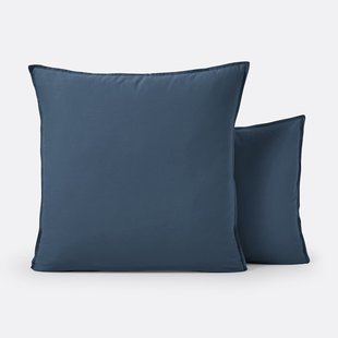 Effen kussensloop in gewassen katoen, Scenario